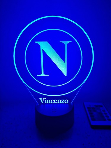 Lampada led personalizzabile - a,