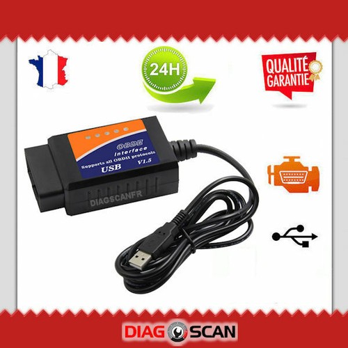 Interface elm327 usb obdii - ♚,