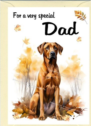 Carta vuota cane rhodesian - carta,