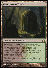 MTG OVERGROWN TOMB PLAYED -