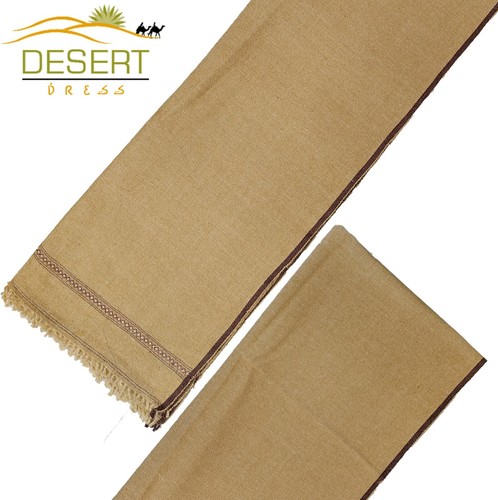 Beige afghan blanket - beige, patoo