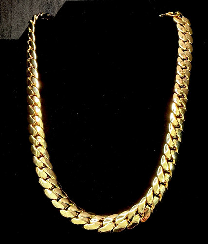 Collana miami cuban pollici - cuban, 21