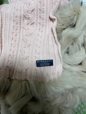 Sciarpa Burberry rosa bordo