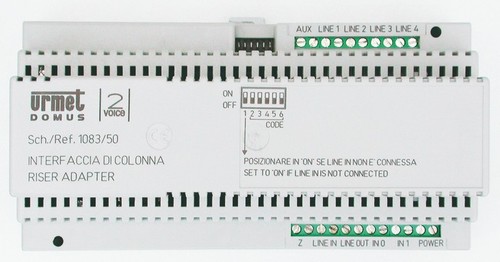 Urmet 1083 interfaccia di - interfaccia,