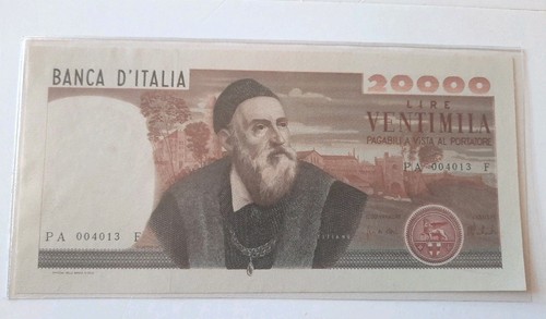 Banca italia banconota - banca, d'italia