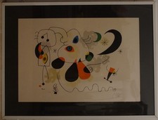 JOAN MIRO' LITOGRAFIA A COLORI