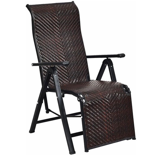 Lettino giardino rattan - da,
