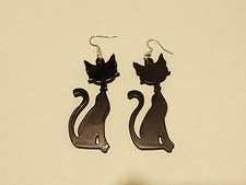 Coppia orecchini in plex