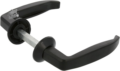 Set maniglie alluminio nero - maniglie,