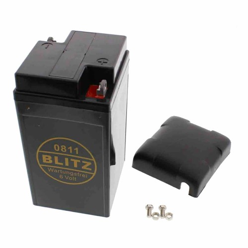 Batteria 0811 black gel - 0811, 6v