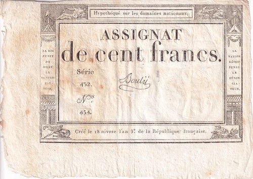 France 100 francs 18 nivose - 100,