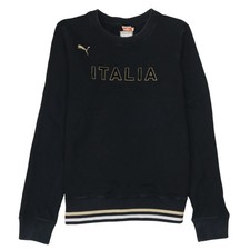 Felpa Puma Uomo Nera Italia