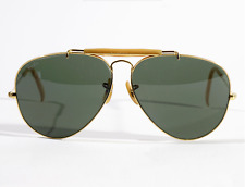 RAYBAN AVIATOR GOLD OUTDOORSMAN 62-14 B&L