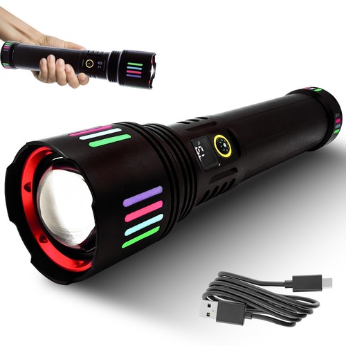 Torcia led ricaricabile - led,