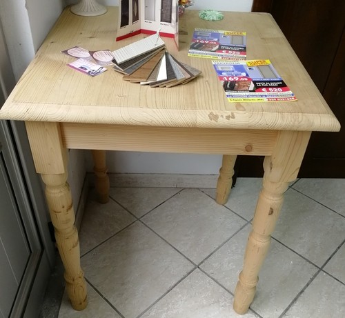 Tavolo legno massello - in,