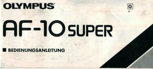 Olympus super - olympus, af-10