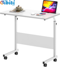 Tavolo per Computer Portatile Regolabile in Altezza, Con Slot per Tablet, 80 X 4