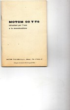 MOTOM  98 T-TS  moto  , ristampa 