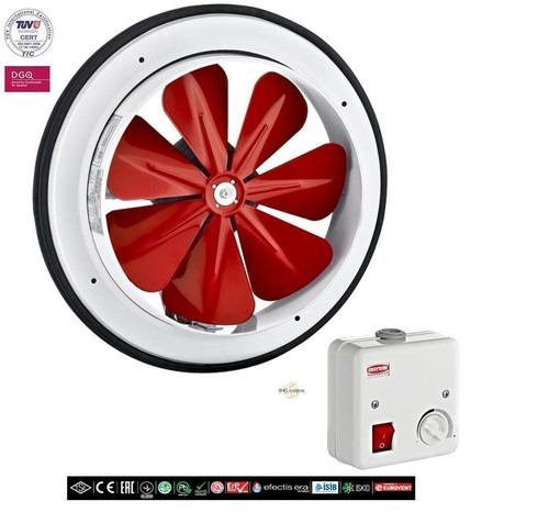 Ventilatore assiale finestra - assiale,
