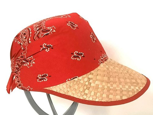 Cappello paglia visiera con - paglia,