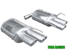 Scarico 2X90X70 destro+sinistro INOXCAR per ALFA ROMEO BRERA -art. ALBR.01.90
