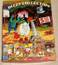 IBM PC BIG BOX - Floppy disk Dizzy Collection 3,5" - 5 giochi