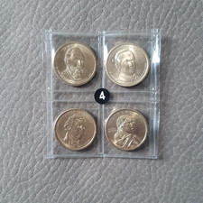 Lotto di 4 Monete Dollaro