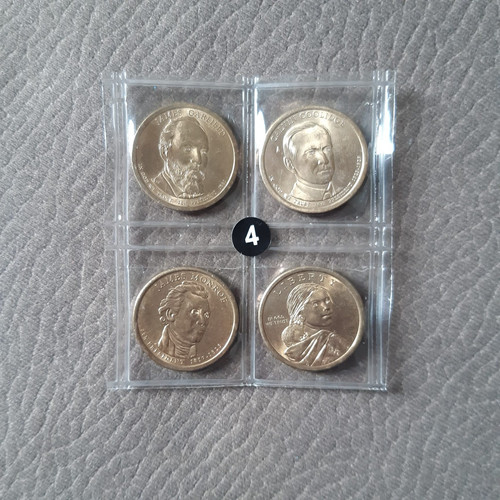 Lotto monete dollaro - lotto, 4