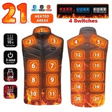 Gilet riscaldato elettrico - elettrico, 21