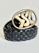 YSL Yves Saint Laurent Vintage Leather Black Belt Tom Ford Creative Director 95’