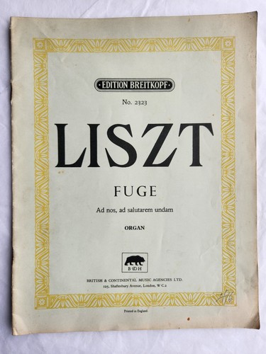 Liszt fuga ad nos - -,