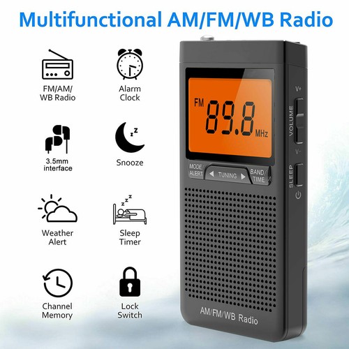 Radio a batteria - fm,