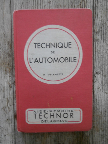 Livre ancien sur - livre, l'automobile