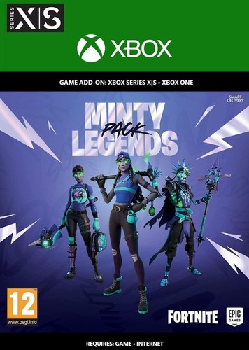 Fortnite minty legends pack - pack, +