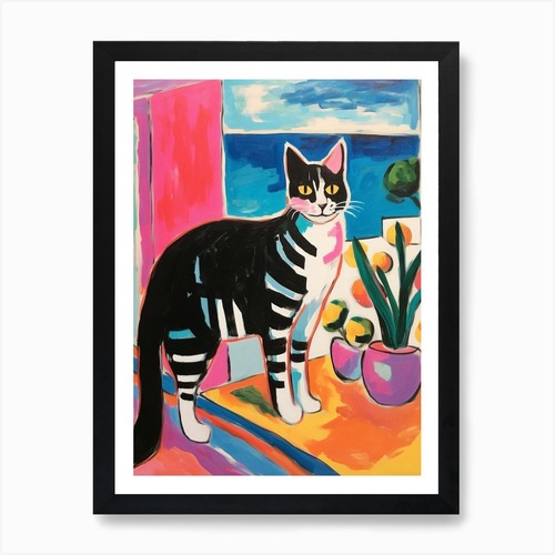 Quadro gatto in sardegna - di,