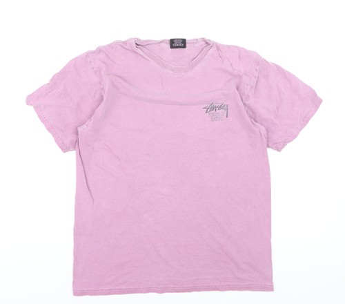 Shirt girocollo stussy uomo - girocollo,