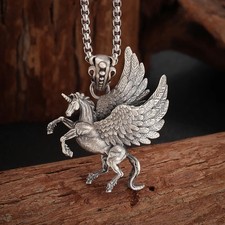 Collana ciondolo pegaso - collana,
