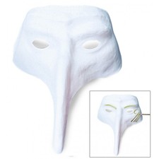 Maschera Veneziana Bianca