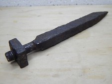 Antico dente erpice in ferro