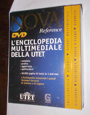 NOVA REFERENCE DVD ENCICLOPEDIA MULTIMEDIALE UTET PC 2001 GARZANTI ITALIANO