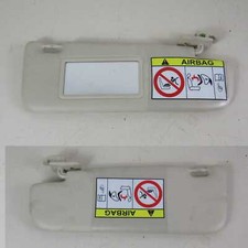 Aletta parasole destra con specchio Fiat 500 Mk1 2006-2015 usata 40281 J-13-F-4