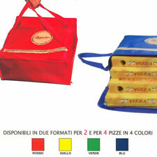 BORSA PER 4 PIZZE TERMICA 36x36x18H TRASPORTO BOX TRASPORTINO PIZZA 4 2025