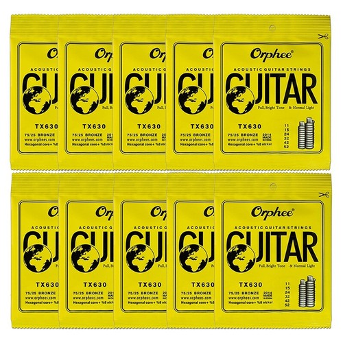 Set corde per chitarra - 10,