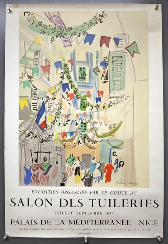 Raoul dufy 1957 affiche - dufy,