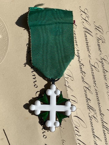 Diploma medaglia croce - diploma,