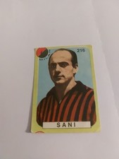 Edizione Lampo Calciatori 1963/64 Figurina N. 216 Sani Del Milan