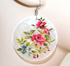 Orecchini donna cerchi bianchi