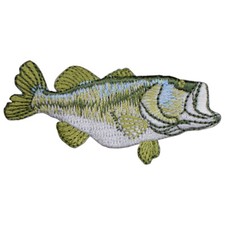 Largemouth Bass Applique Patch