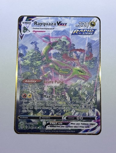 Rayquaza vmax alt art - vmax,