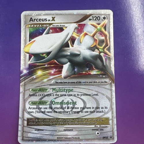Arceus promo rare holo - lv,